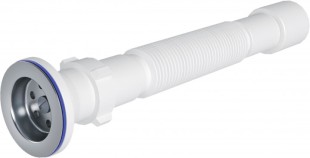 Гофросифон универсальный ani plast (g106), 1 1/2x40/50, 450-840 mm