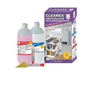 Пакет для промывки котловых теплообменников p&lt;35 kw cleanex anticalcar