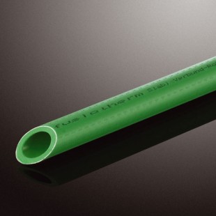 Труба pp-r/al aquatherm, зеленая, d 63 mm