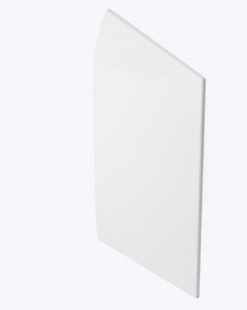 Перегородка для писсуара serel, керамика, 40x72 cm