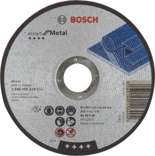 Диск для резки металла bosch as 46 s bf, 125x22.23x1.6mm