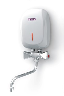 Проточный электрический водонагреватель, безнапорный с краном, tesy tesy iwh 50 x02 ki, 5 kw