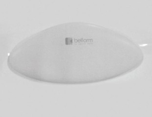 Подголовник для ванны belform, пластиковий, белого цвета, 26x18 cm