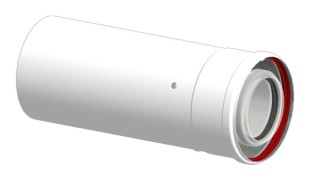 Удлинитель коаксиальный, для конденсационного дымохода d 60/100 mm, l 1000 mm