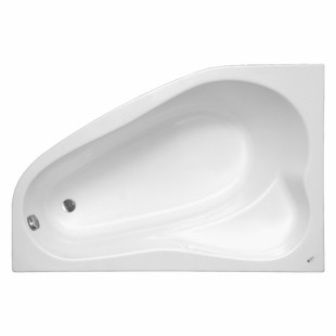 Асимметричная акриловая ванна belform mistika, правая, 150x100 cm