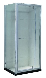 Душевая кабина belform clear, прямоугольная, хромированный профиль, стекло 6 mm, 90x70 cm